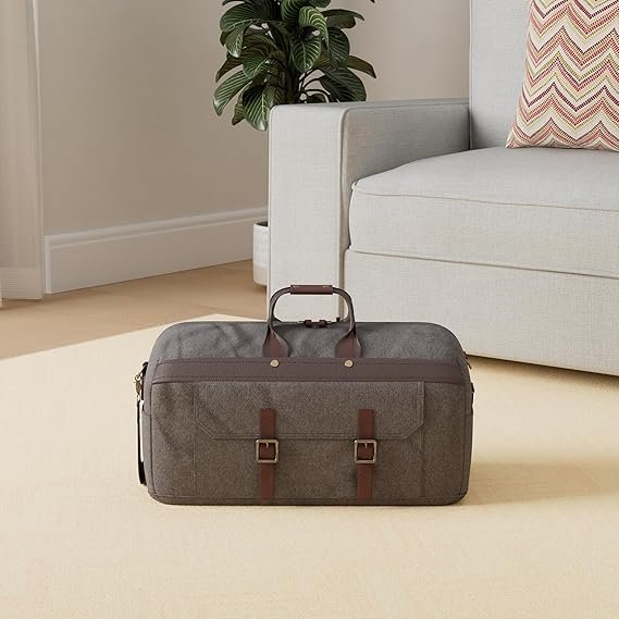 waxed canvas cowhide leather travel duffle bag 42l duffel bag waterproof overnight carry on luggage sport weekender bag for men (brown 23") (copy) waxed canvas cowhide leather travel duffle bag 42l duffel bag waterproof overnight carry on luggage sport weekender bag for men (brown 23") (copy)