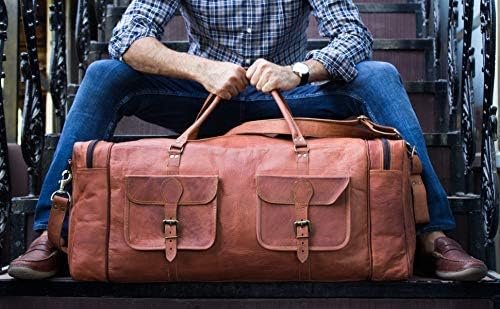 tiding 21" leather travel duffle bag for men women, 40l gym sports duffel bag waterproof weekender overnight luggage bag with shoe compartment (copy) tiding 21" leather travel duffle bag for men women, 40l gym sports duffel bag waterproof weekender overnight luggage bag with shoe compartment (copy)
